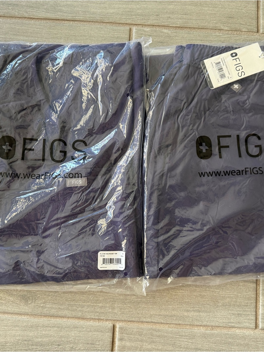 Figs Purple Shadow Scrubs